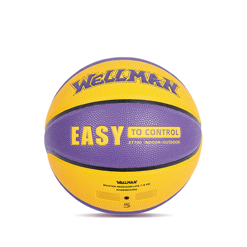 Kids Hygroscopicity PU Leather Basketball Bally Size 5 การฝึกอบรมสำหรับผู้ใหญ่วัยรุ่น