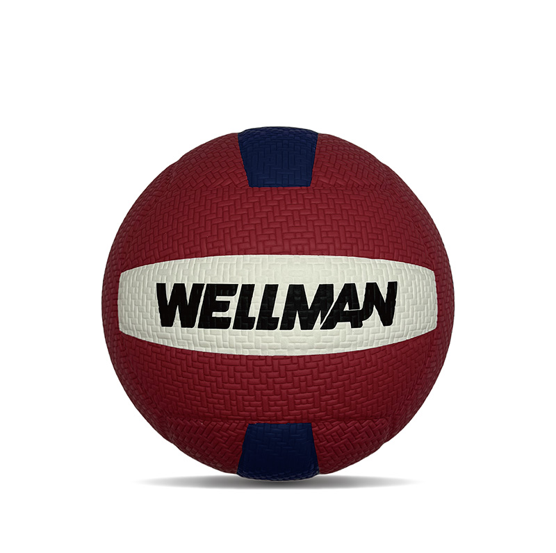 รูปแบบการทอรูปแบบการดูดซับความชื้นกีฬาลูกบอลวอลเลย์บอลหนัง PU ดั้งเดิม