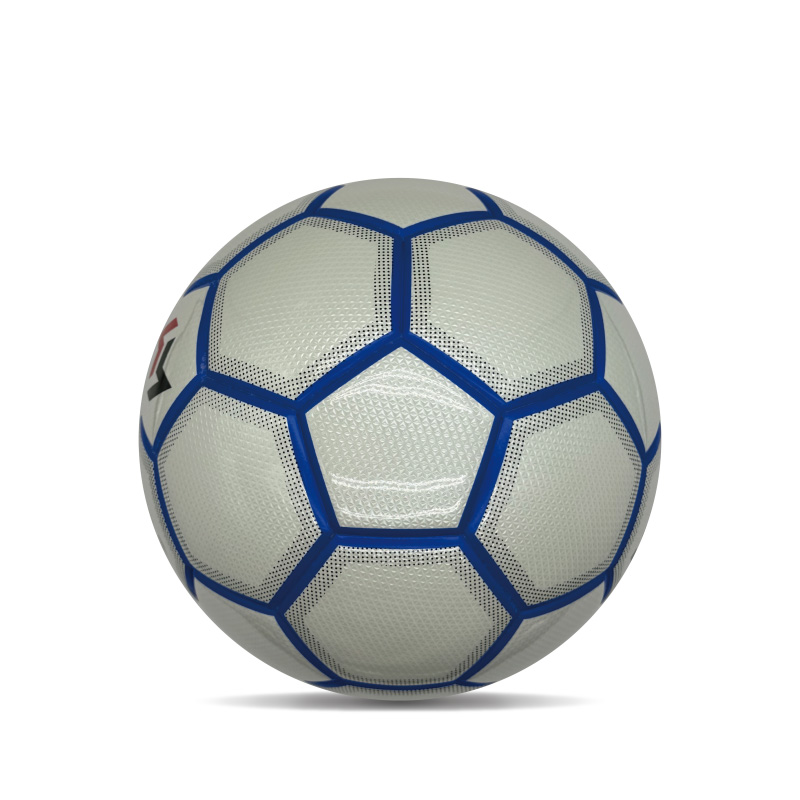 Mirror Double Mirror ที่กำหนดเองฟุตบอลมันวาววับ Soccer Ball Ball ขนาดอย่างเป็นทางการขนาด 5