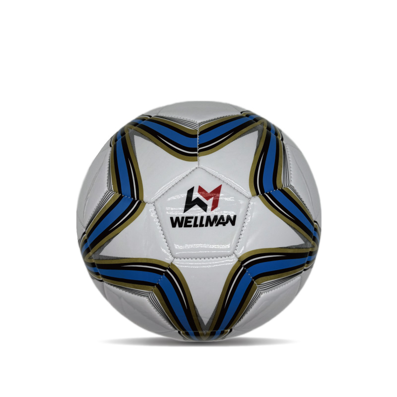 PVC ที่ทนทานขนาด 4 Youth Soccer Ball Logo Print Logo Football Ball Football Ball สำหรับเด็กและผู้ใหญ่