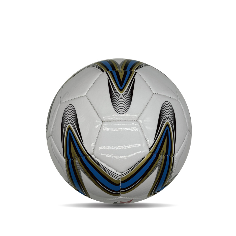 PVC ที่ทนทานขนาด 4 Youth Soccer Ball Logo Print Logo Football Ball Football Ball สำหรับเด็กและผู้ใหญ่