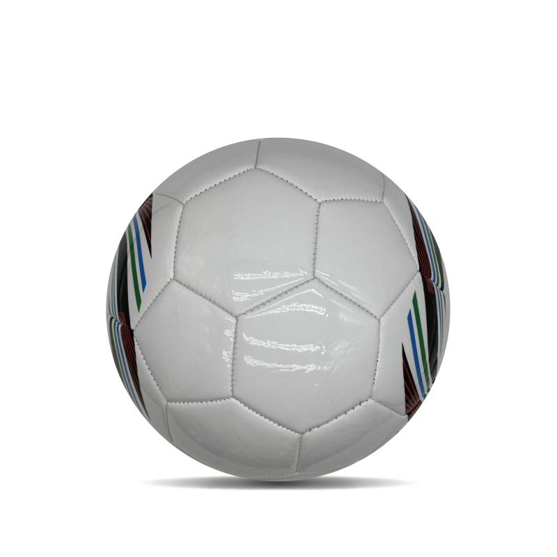 PVC ที่ทนทานขนาด 4 Youth Soccer Ball Logo Print Logo Football Ball Football Ball สำหรับเด็กและผู้ใหญ่