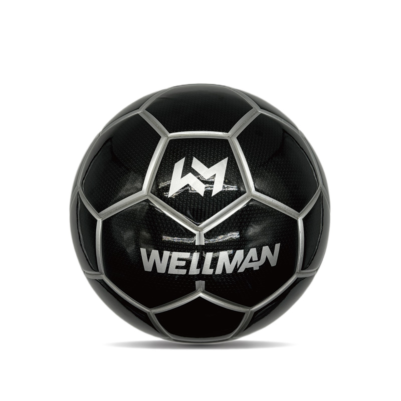 Mirror Double Mirror ที่กำหนดเองฟุตบอลมันวาววับ Soccer Ball Ball ขนาดอย่างเป็นทางการขนาด 5