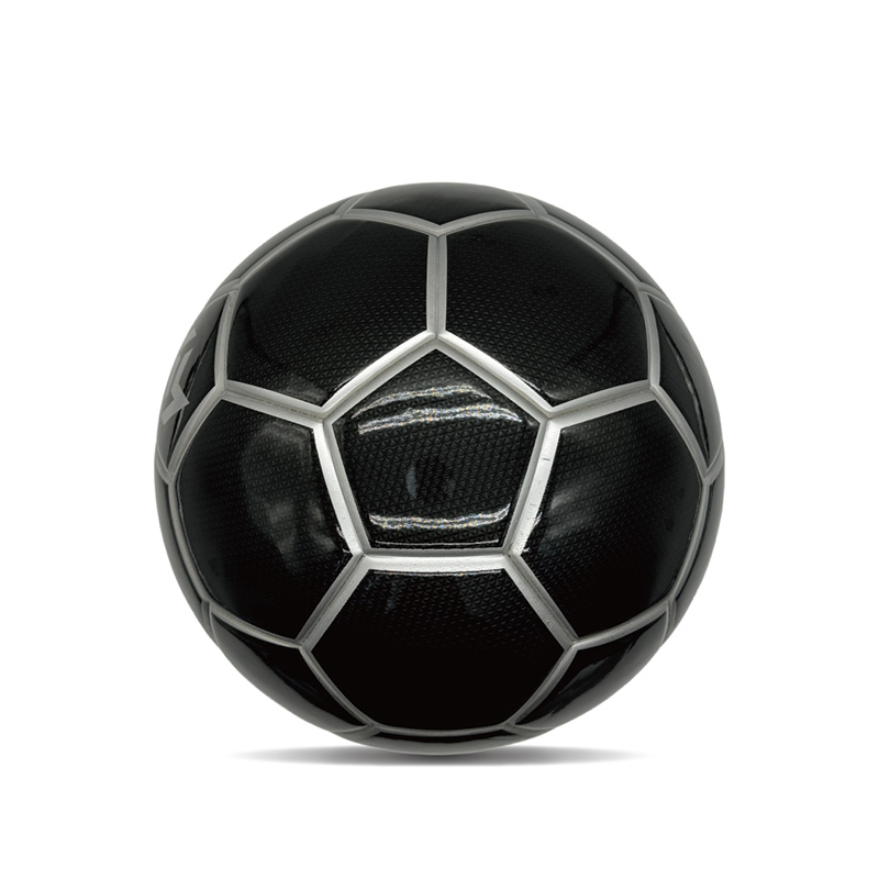 Mirror Double Mirror ที่กำหนดเองฟุตบอลมันวาววับ Soccer Ball Ball ขนาดอย่างเป็นทางการขนาด 5