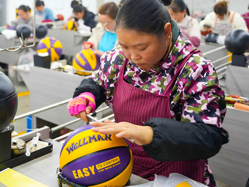 การทำบาสเก็ตบอล